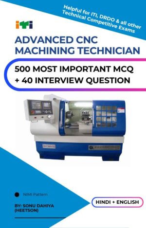 Advanced CNC Machining Technician MCQ book Cover Page