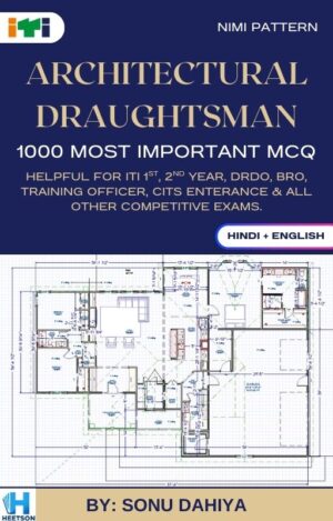 Architectural Draughtsman MCQ Book Cover Page