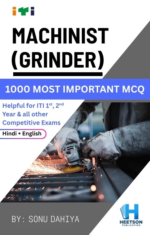 Machinist Grinder MCQ Book Cover Page