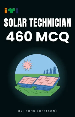 Solar Technician MCQ Book cover