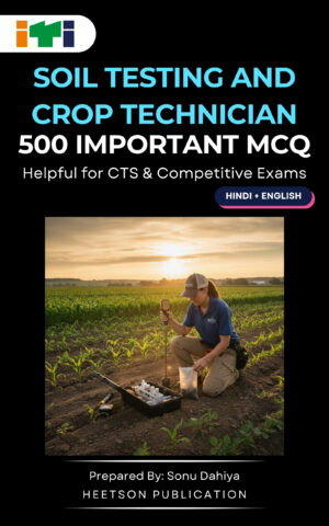 Soil Testing and Crop Technician MCQ E-Book Cover Page