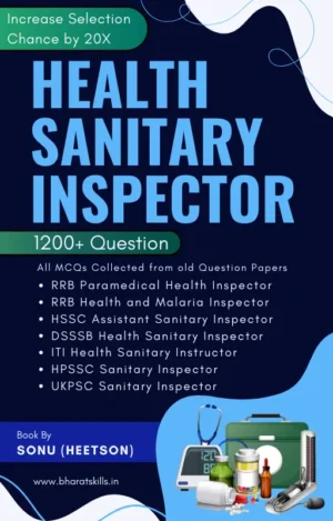 Health Sanitary Inspector MCQ Book cover