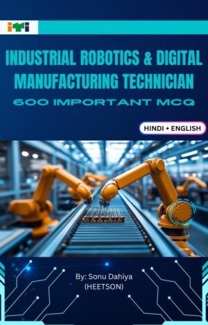 Industrial Robotics & Digital Manufacturing Technician MCQ Book Cover