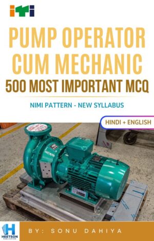 Pump Operator cum Mechanic MCQ Book Cover Page